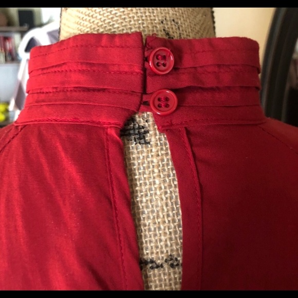 NWT- ASOS High Neck Key Hold Detail Top - Picture 5 of 5